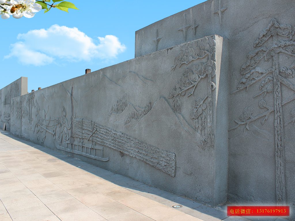 中國(guó)現(xiàn)代山水浮雕壁畫(huà)的先驅(qū)和發(fā)展